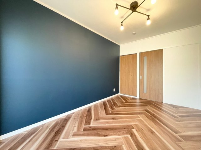 ベルハウスBの洗面所|内装は落ち着いています