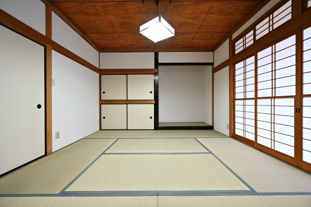 【和室】 | 桐生市川内町２丁目　平屋中古 | 押し入れや床の間もございます