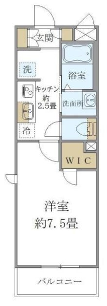 フォルスＸＶＩの間取り