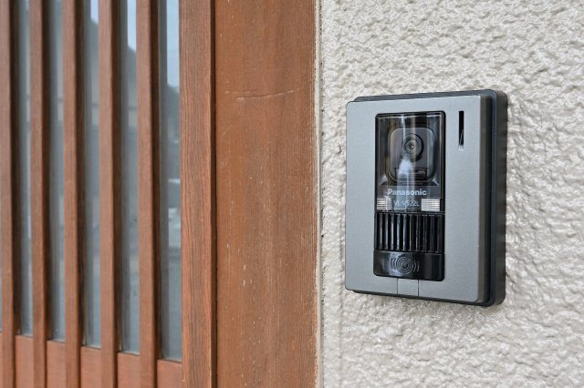 【防犯設備】 | 桐生市天神町３丁目　平屋中古 | TVモニター付きインターフォンで安心