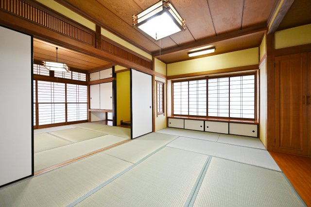 【和室】 | 桐生市天神町３丁目　平屋中古 | 日当たりが良く広々とした和室