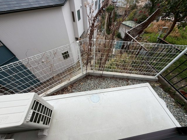 中山荘園　LOHAUSのバルコニー