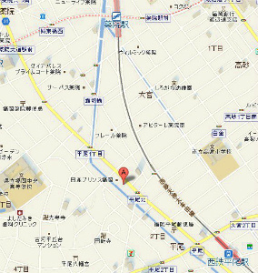 【地図】グランフォーレプライム平尾 