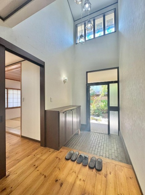 京田辺市大住責谷の玄関