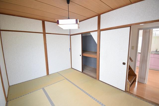 高知市北秦泉寺貸家の和室| 