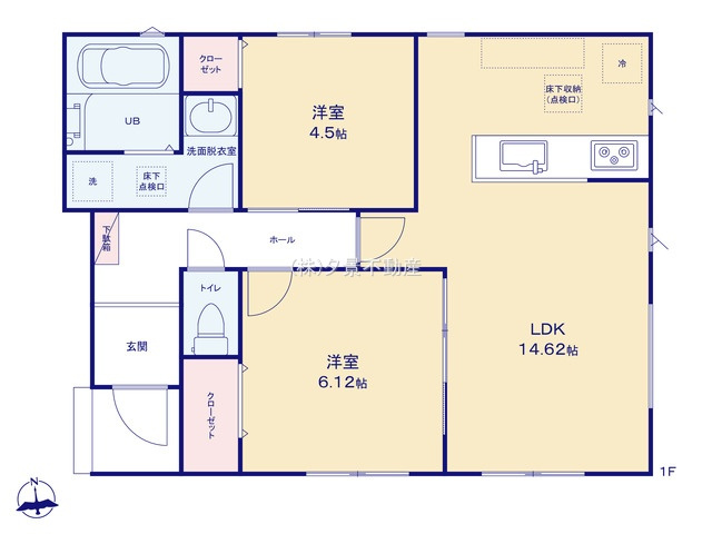 《仲介手数料無料》緑区道祖土４丁目28-1新築一戸建てリナージュの間取り