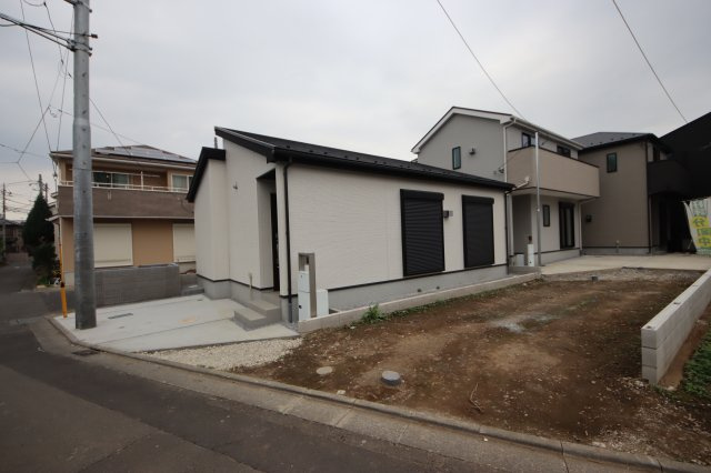 《仲介手数料無料》緑区道祖土４丁目28-1新築一戸建てリナージュの外観|撮影日 2025年4月26日 14:25 曇り