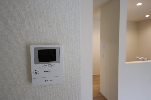 《仲介手数料無料》緑区道祖土４丁目28-1(2号棟)新築一戸建てリナージュのセキュリティ|撮影日 2025年4月26日 14:25 曇り