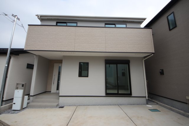 《仲介手数料無料》緑区道祖土４丁目28-1(2号棟)新築一戸建てリナージュの外観|撮影日 2025年4月26日 14:25 曇り