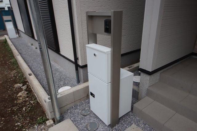 《仲介手数料無料》緑区道祖土４丁目28-1(2号棟)新築一戸建てリナージュのセキュリティ|撮影日 2025年4月26日 14:25 曇り