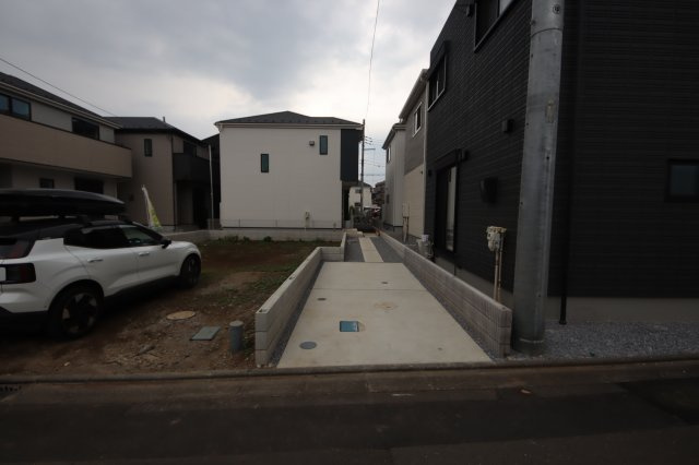 《仲介手数料無料》緑区道祖土４丁目28-1(5号棟)新築一戸建てリナージュの外観|撮影日 2025年4月28日 14:30 曇り