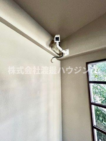 メゾン千里丘G棟のセキュリティ|防犯カメラ付き