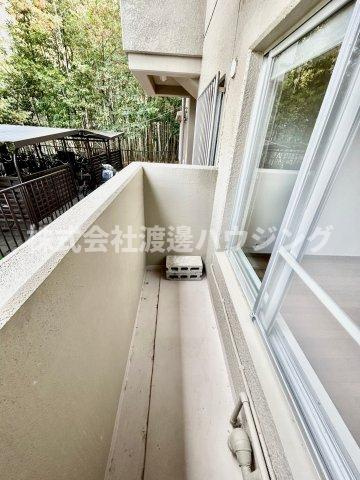 メゾン千里丘G棟のバルコニー|2面バルコニー