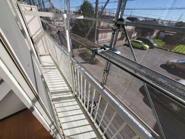 【バルコニー】 | コーポ高橋 | 陽当たり良好なバルコニーです
