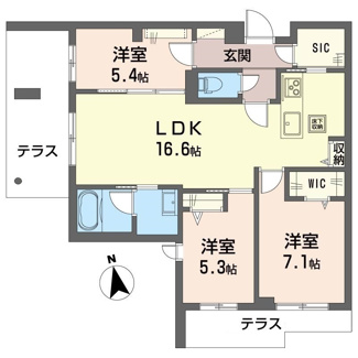 【間取り】 | グランド　ヒルズ
