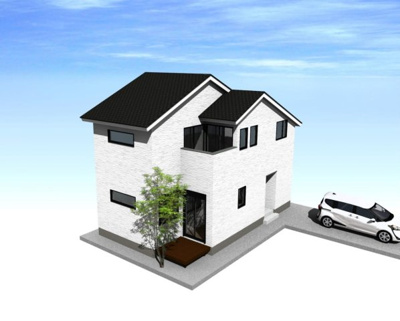 【完成予想図】 | 下鴨蓼倉町　売土地 | 【新築参考プラン】※外構費・地盤改良費等別途要
　建物面積：91.91㎡　建物価格：2,224万円