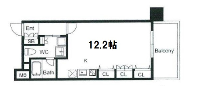 【間取り】 | レジュールアッシュ福島