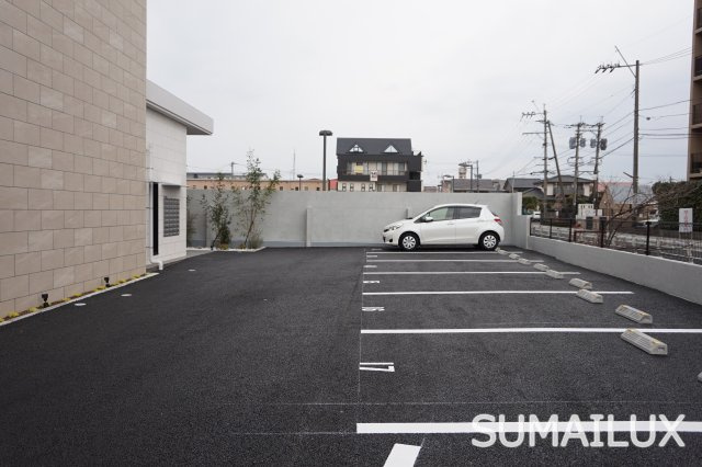 熊本市南区田迎６丁目の賃貸マンションの駐車場