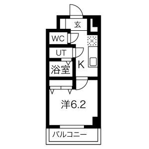 【間取り】 | グランデュール鶴橋