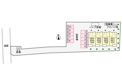 【駐車場】 | ヴィラセナーレ