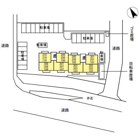 Graceの区画図