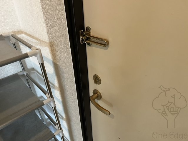 クイーンズコート天満の玄関