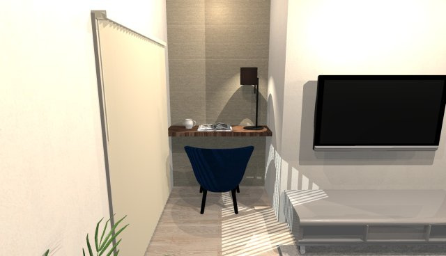 桂上野西町　建築条件付き土地の外観パース|【内観イメージパース】