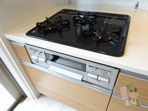 カサ・セグーラ幸町の設備|ガスコンロ