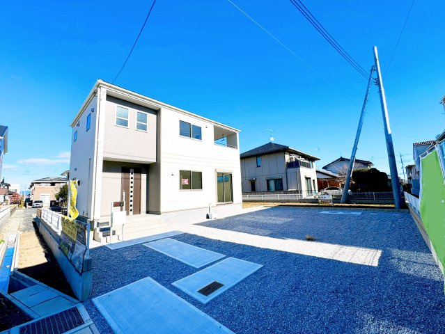 Livele Garden太田市岩瀬川町　新築住宅3号棟の外観