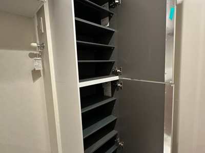 【玄関】 | クレージュ | シューズボックス付きで玄関すっきり片付きます！お客様もスムーズにお出迎えできますね♪