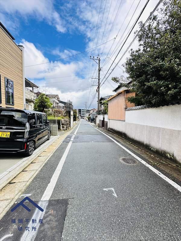 Grace　春日市大谷２期の前面道路含む現地写真