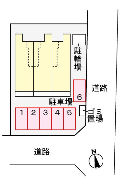 サンシャインユー　　刈谷市の賃貸ならクラスホーム刈谷店の駐車場