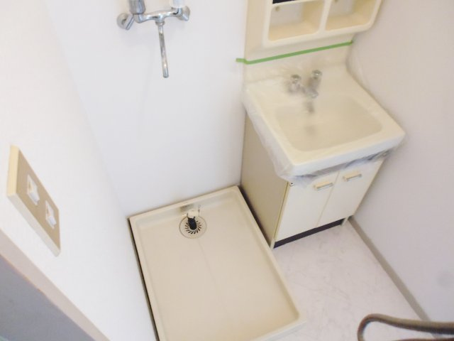 ガーデンパレスの独立洗面台