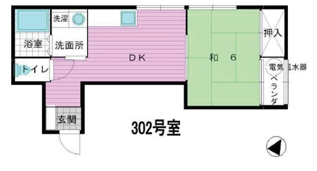 ガーデンパレスの間取り