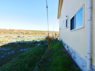 【外観】 | 甲府市白井町 H21年築・ガレージ付オール電化 敷地162坪 | 建物北側