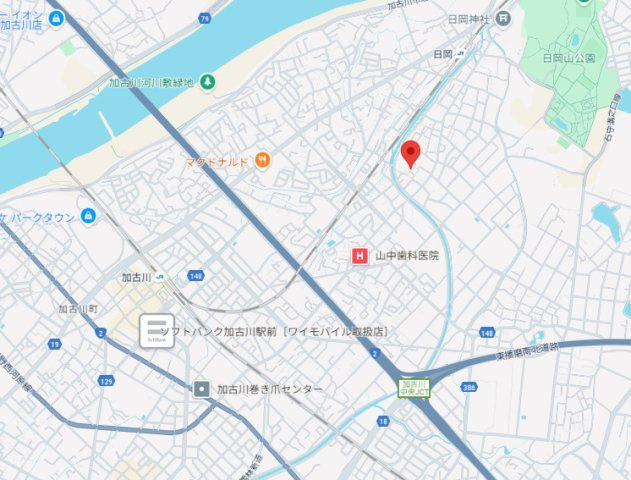 【地図】 | 加古川市加古川町大野（全4区）4号地　土地