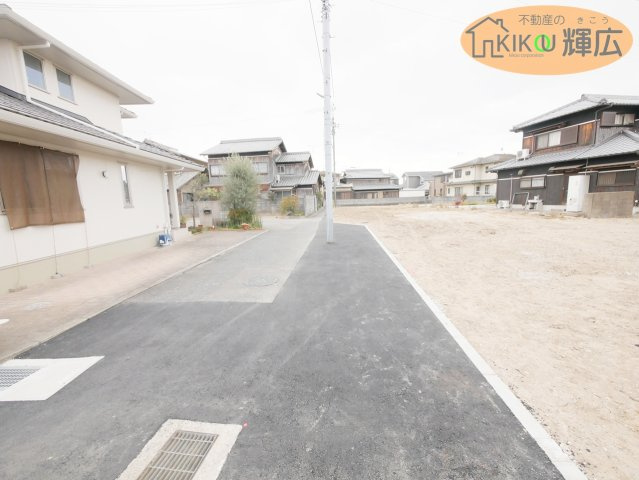 【前面道路含む現地写真】 | 加古川市加古川町大野（全4区）4号地　土地