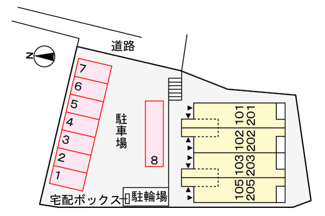 【駐車場】