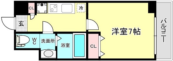 ラクラス福島野田の間取り
