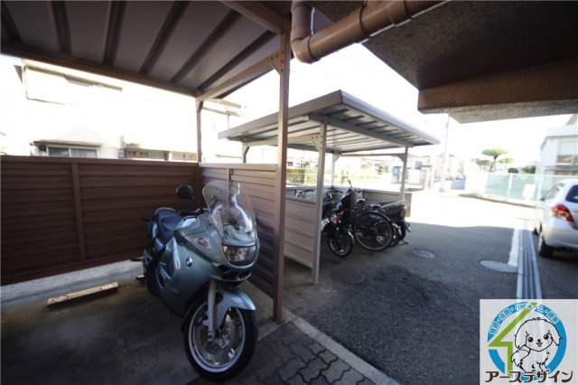 サンフラワー貴崎のその他共用部分|駐輪場です