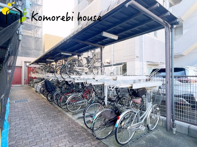 モンセーヌ大宮の駐輪場|駐輪場です