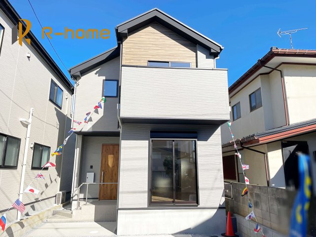 流山市美田5期　新築戸建て　2号棟の外観|ご予約を頂ければ、『平日』はもちろん『早朝』や『夜間』もご見学可能です♪お気軽にお申し付けください♪