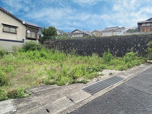 一乗寺薬師堂町 土地の前面道路含む現地写真