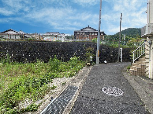 一乗寺薬師堂町 土地の前面道路含む現地写真