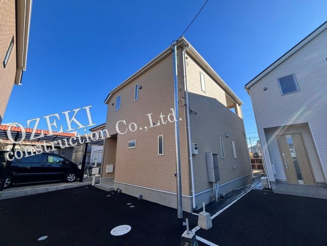 【3号棟】越谷市南荻島　新築戸建ての外観