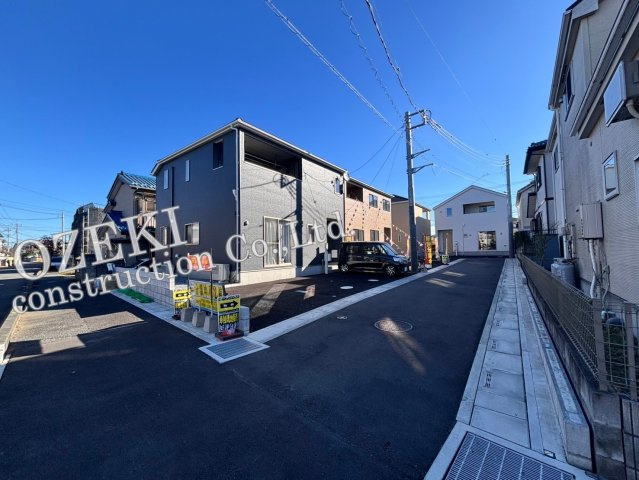 【3号棟】越谷市南荻島　新築戸建ての外観