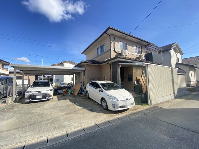 【外観】 | 北区龍田4丁目 | ☆北区龍田4丁目にて2階建てオール電化のお家をお預かりしました！リビング・バルコニー南向き♪小・中学校が徒歩15分圏内にあり、お子様の通学時も安心です♪☆
