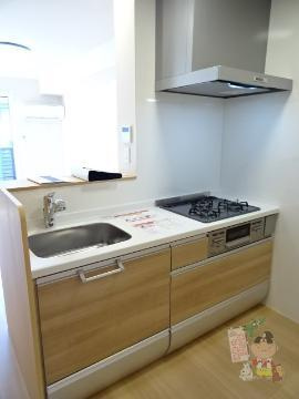 グラシューヴェルジェ　Ａのキッチン|システムキッチン