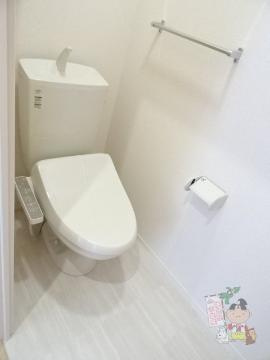 グラシューヴェルジェ　Ａのトイレ|シャワー付トイレ