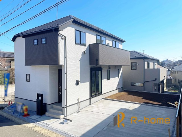 流山市名都借24-1期　新築戸建て　1号棟の外観|ご予約を頂ければ、『平日』はもちろん『早朝』や『夜間』もご見学可能です♪お気軽にお申し付けください♪